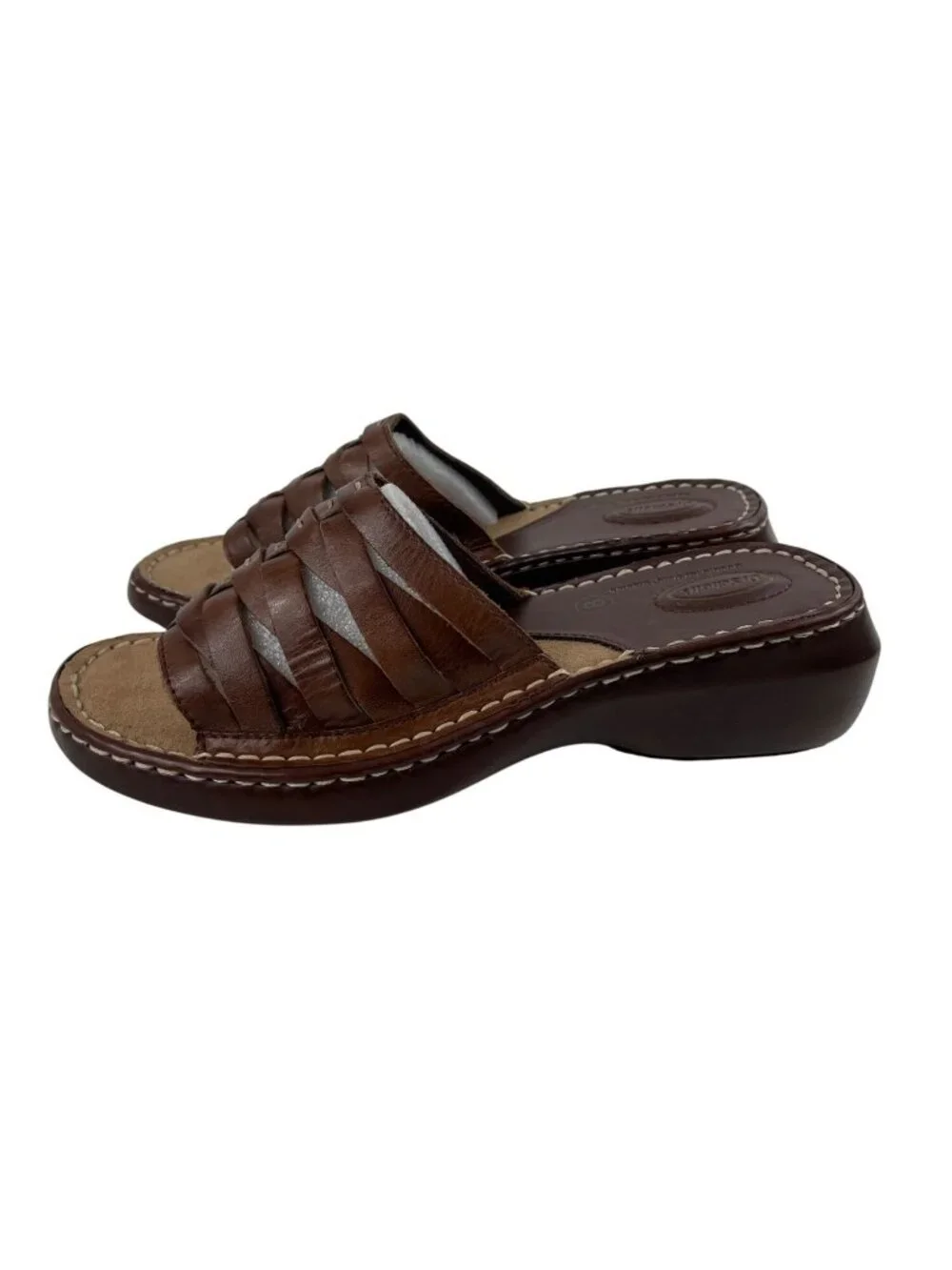 Dr Scholl’s Women’s Shoes Brown Leather Reba II Comfort Sandals Size 8 - Picture 5 of 11